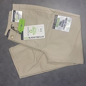 D. Jeans High Waist Straight Leg Jeans